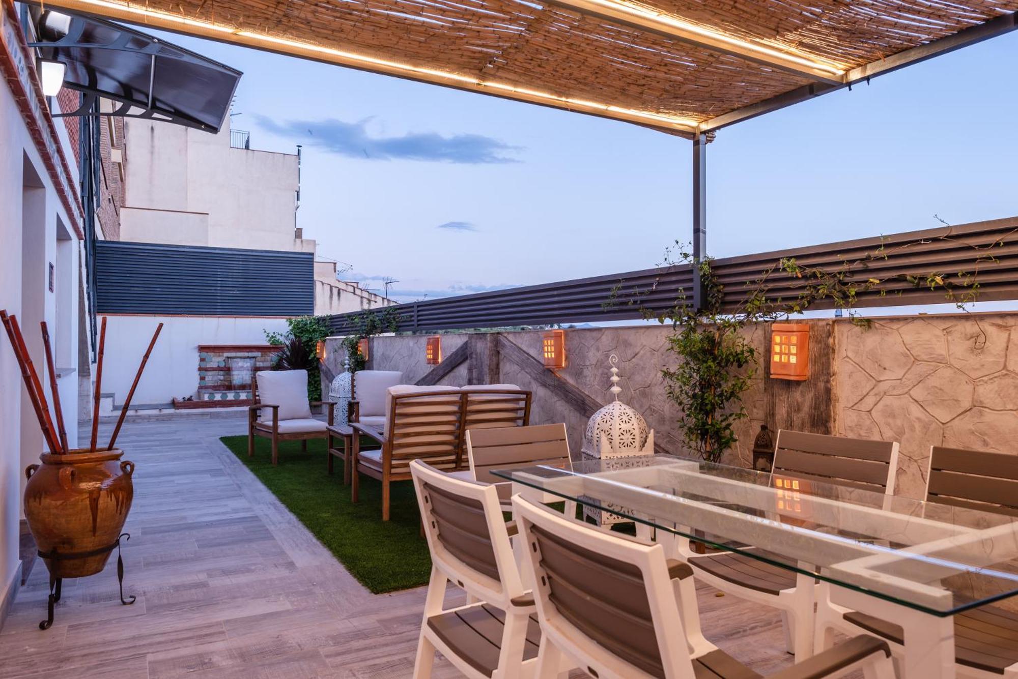 Casa Penalisa Con Jacuzzi, Barbacoa, Chimenea Y Vistas Panoramicas A Granada Villa Alfacar Exteriör bild