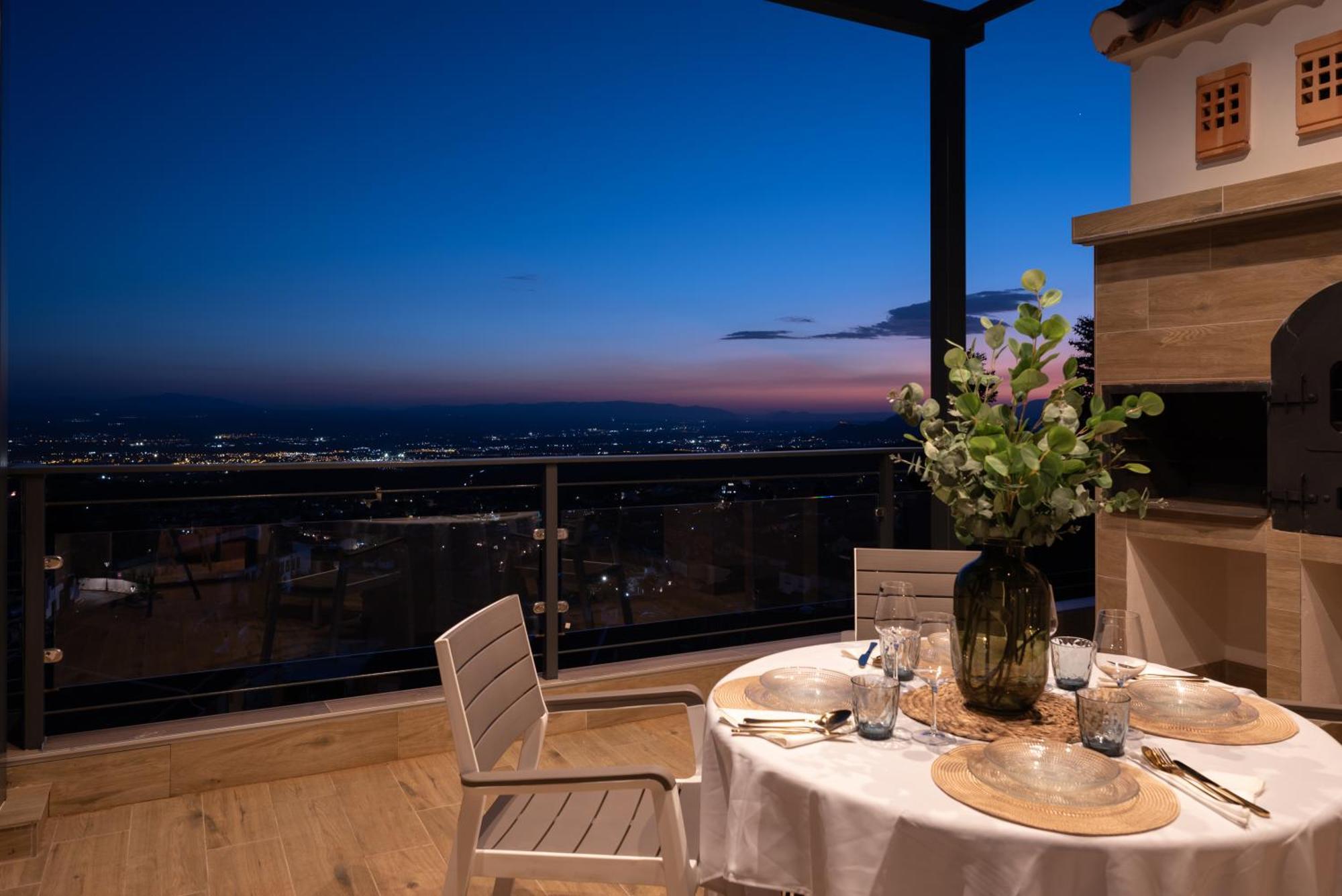 Casa Penalisa Con Jacuzzi, Barbacoa, Chimenea Y Vistas Panoramicas A Granada Villa Alfacar Exteriör bild